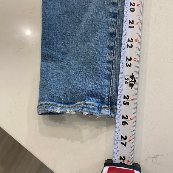 AGOLDE Sophie Crop High Rise‎ Skinny Jeans Size 29 - Picture 9 of 10